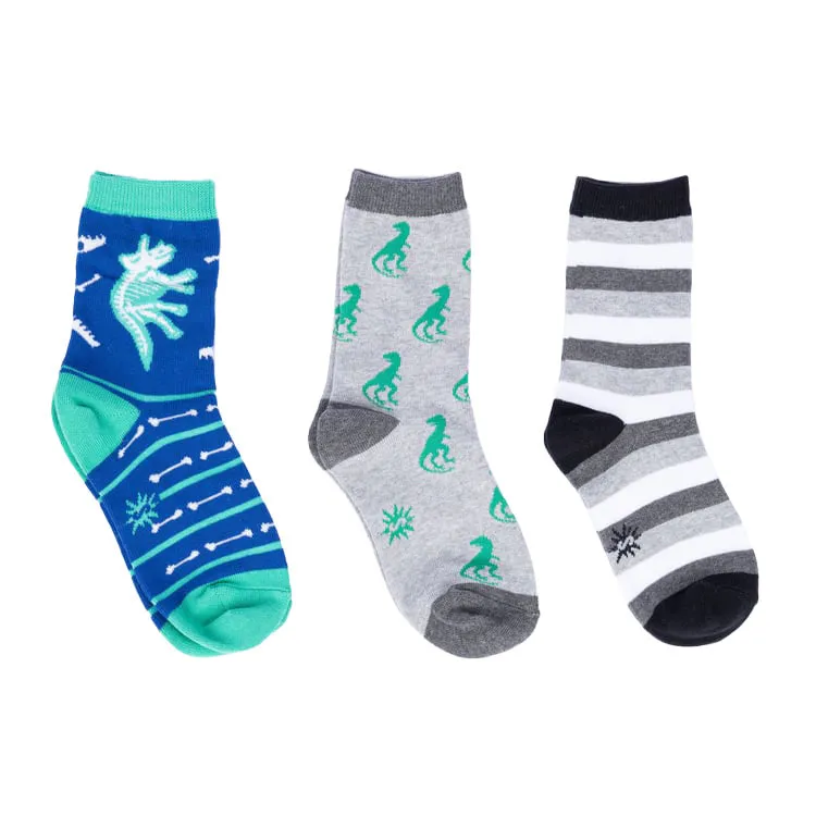 Junior Arch-eology 3-Pack Socks