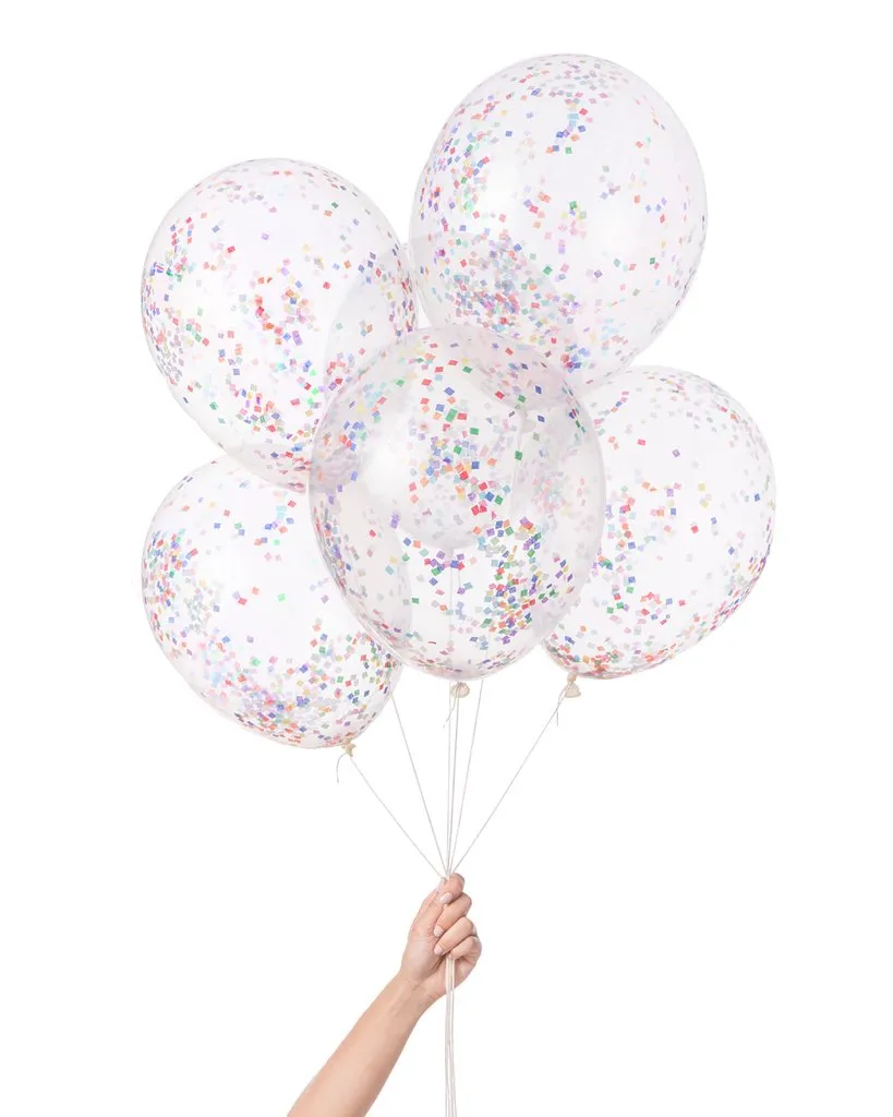 Knot & Bow -  Pre -  Filled Confetti Ballons