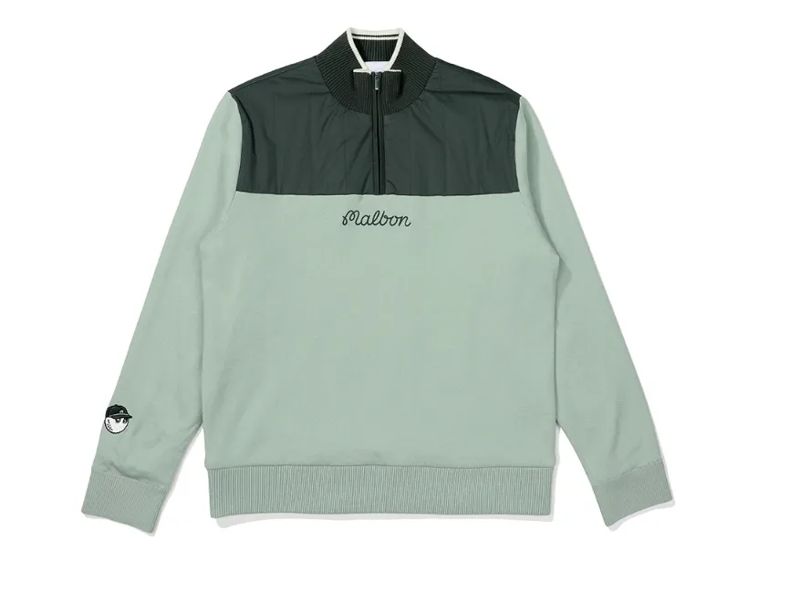 Malbon Golf  |Street Style Long Sleeves Plain Logo Sweaters