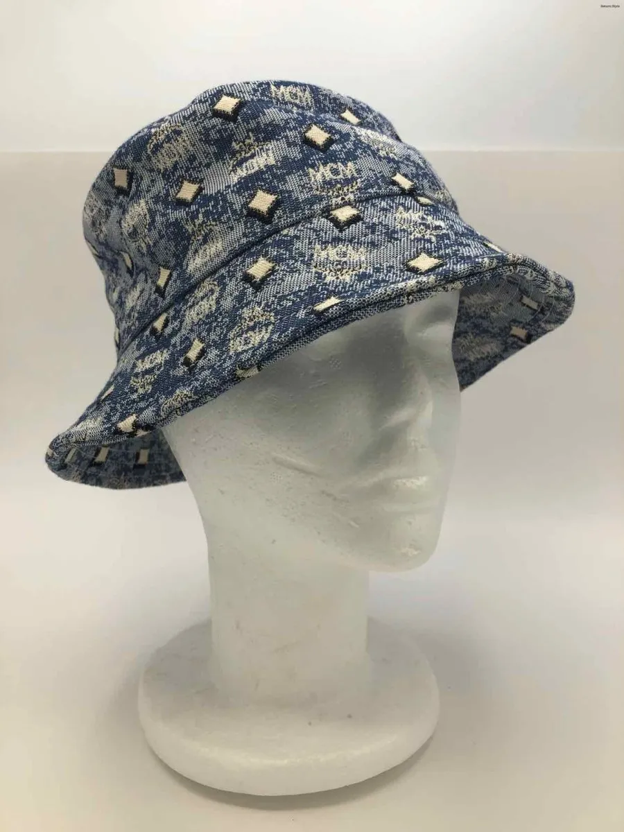 MCM Light Blue Hat