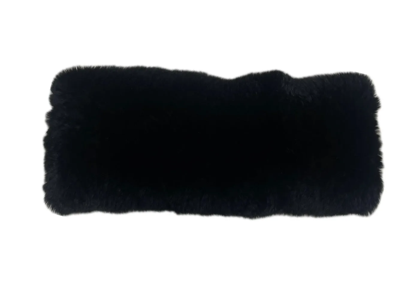 Mitchie's Matching Fur Headband - Black