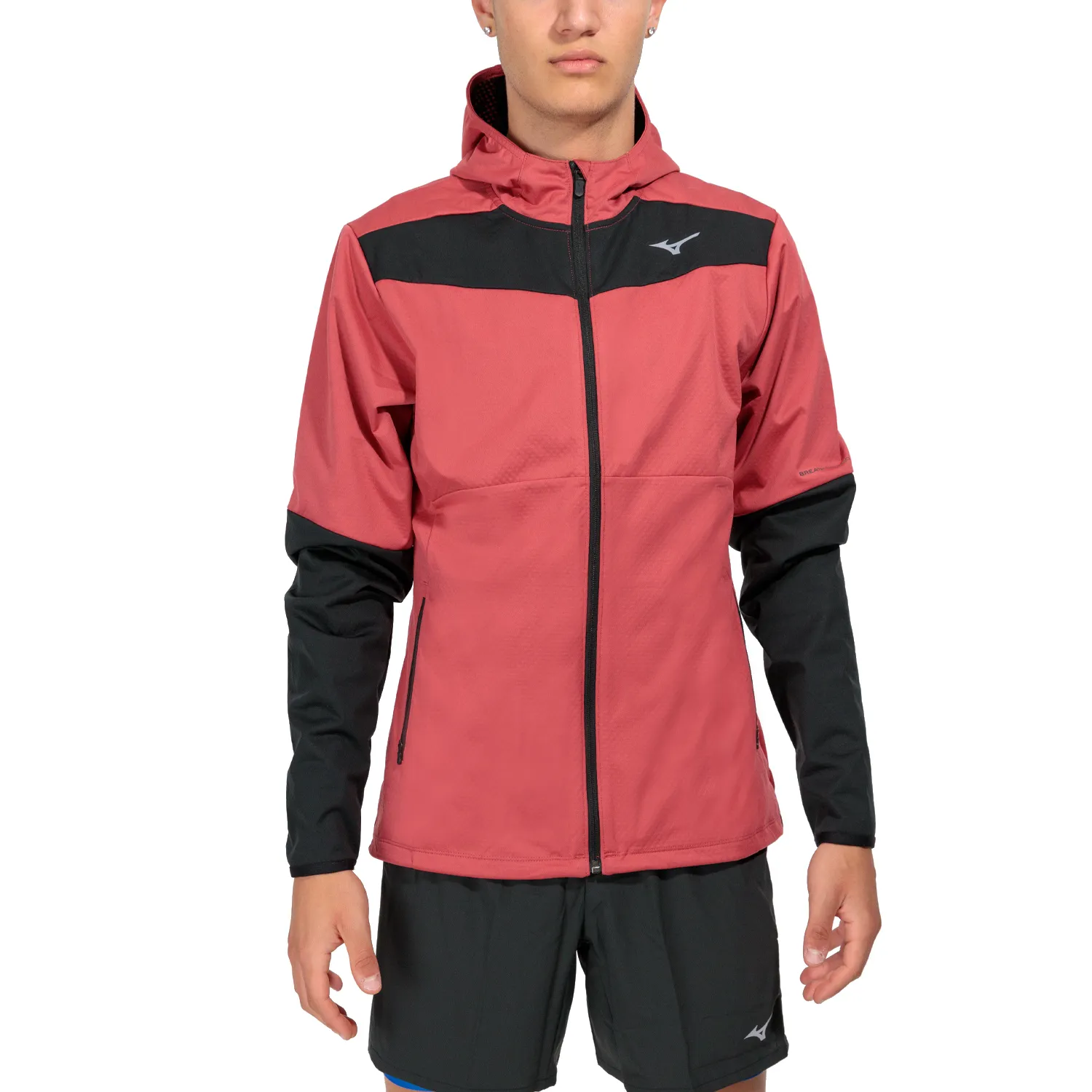 Mizuno Thermal Charge BT Giacca  Mineral Red/Black