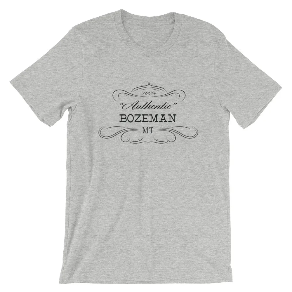 Montana - Bozeman MT - Short-Sleeve Unisex T-Shirt - Authentic