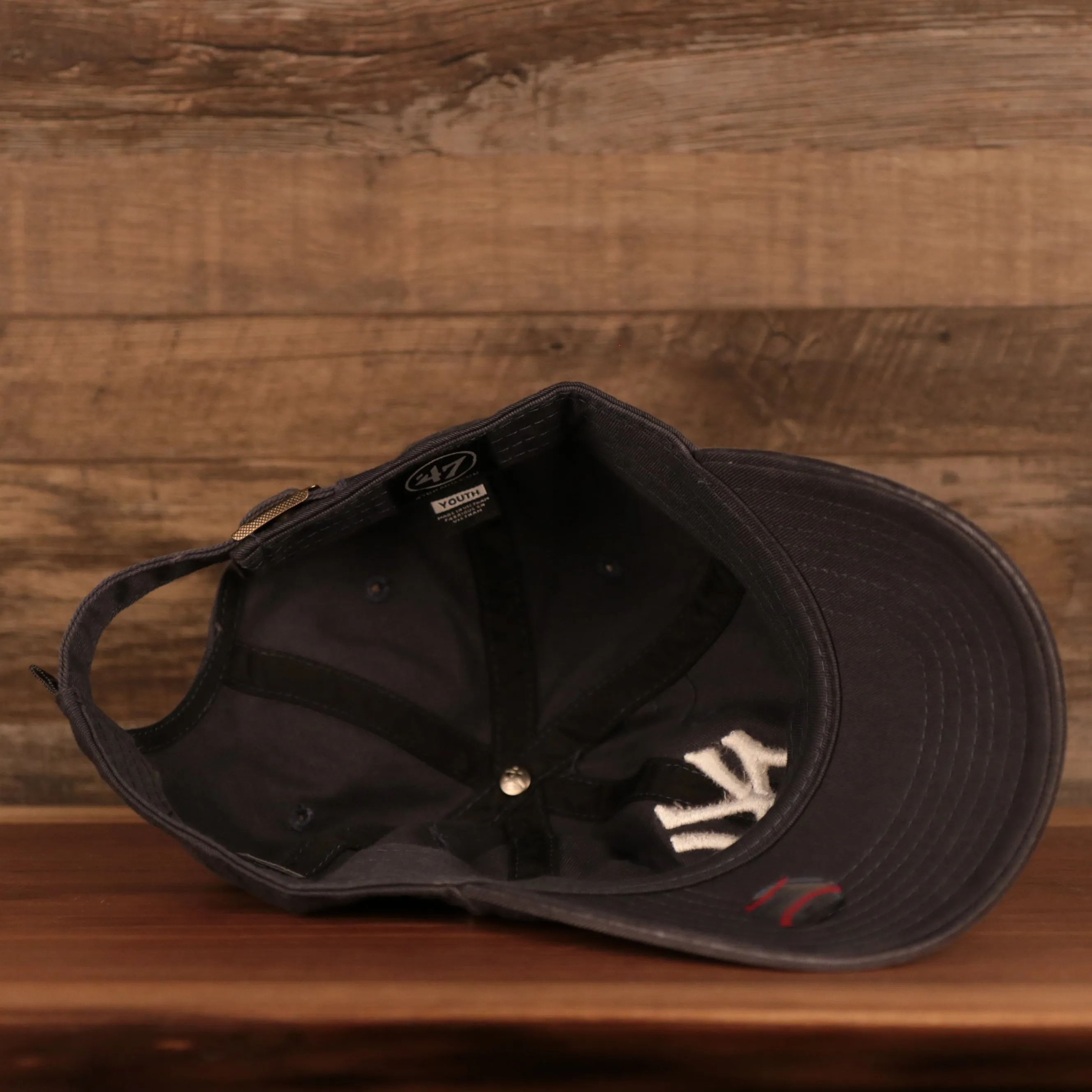 New York Yankees Navy Blue Adjustable Youth Dad Hat