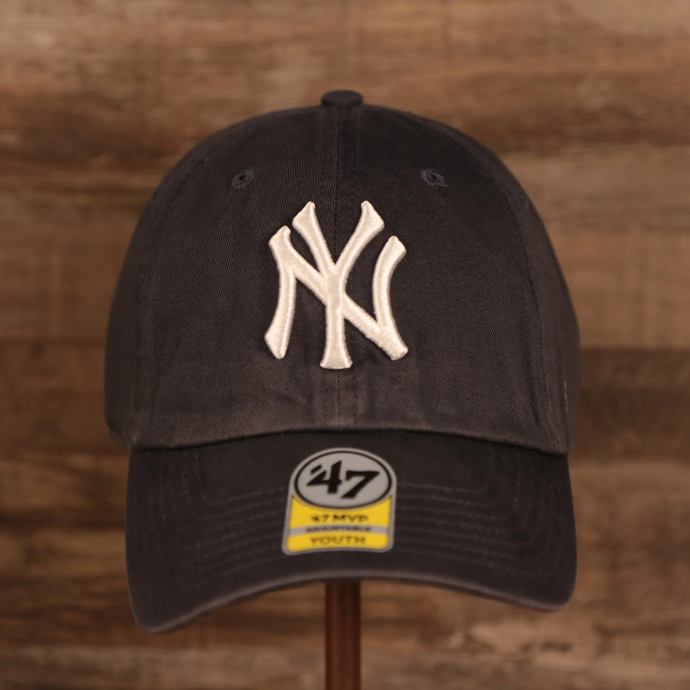 New York Yankees Navy Blue Adjustable Youth Dad Hat