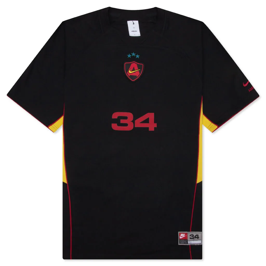 Nike x AMBUSH U NRG CN Jersey Top - Black/Vivid Sulfur