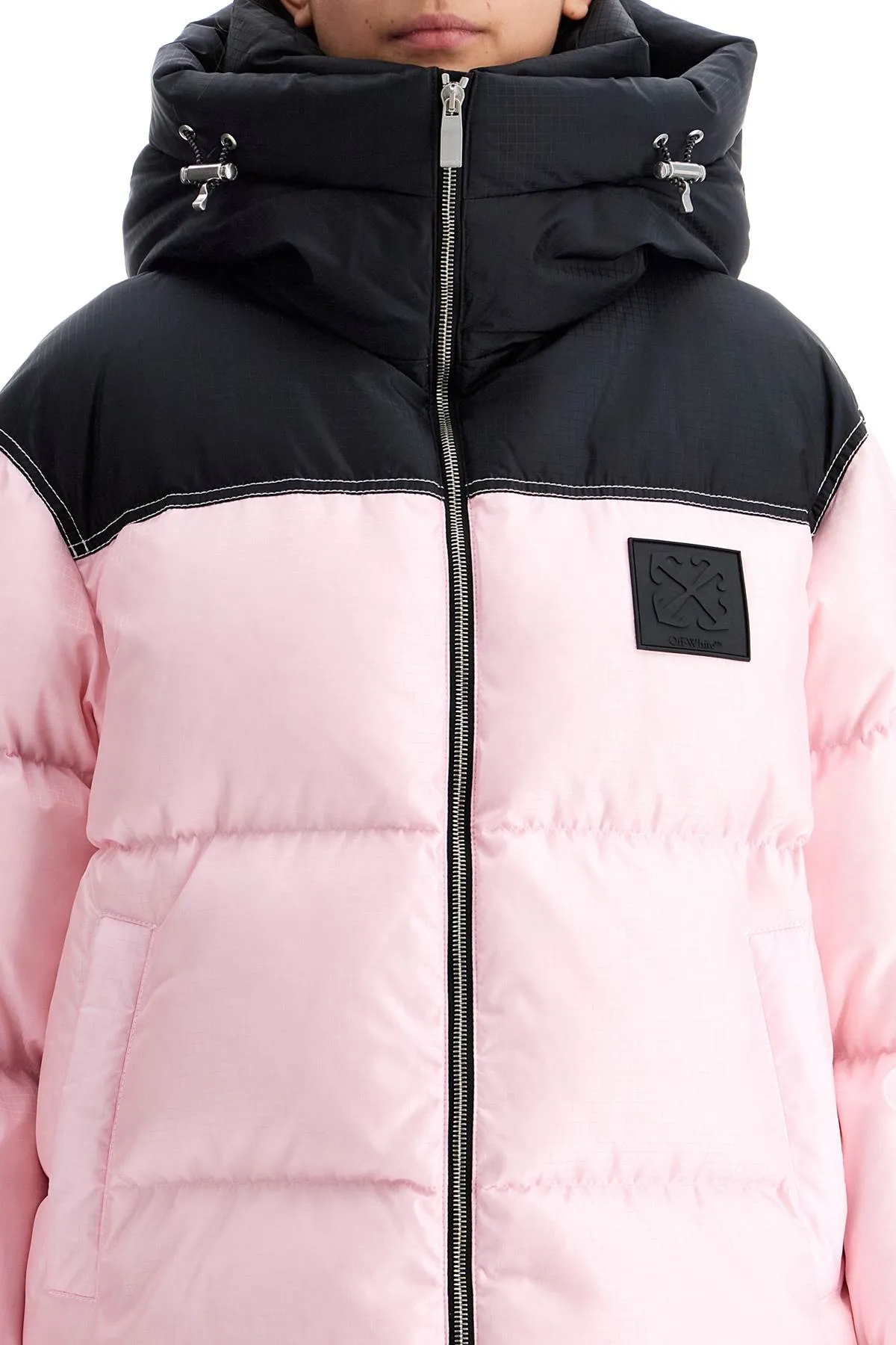 oversized down jacket with