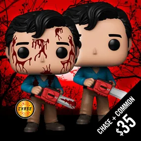 Pre-Order: Funko Pop! Evil Dead: Ash (Chase + Common)