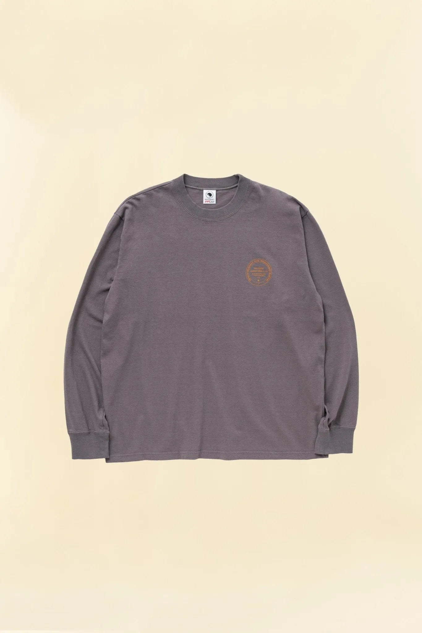 Rats Ash Long Sleeve T-shirt - Ash Grey