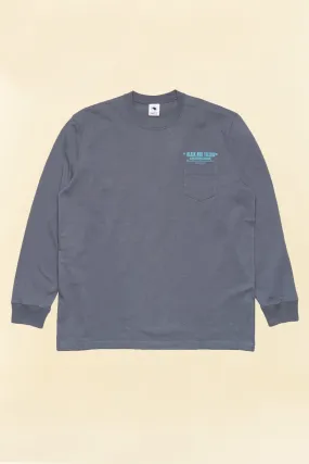 Rats B&Y Long Sleeve Tee - Ash Grey