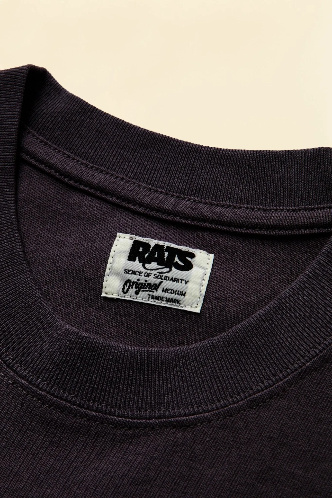 Rats Mouse Short Sleeve Tee - Ash Black