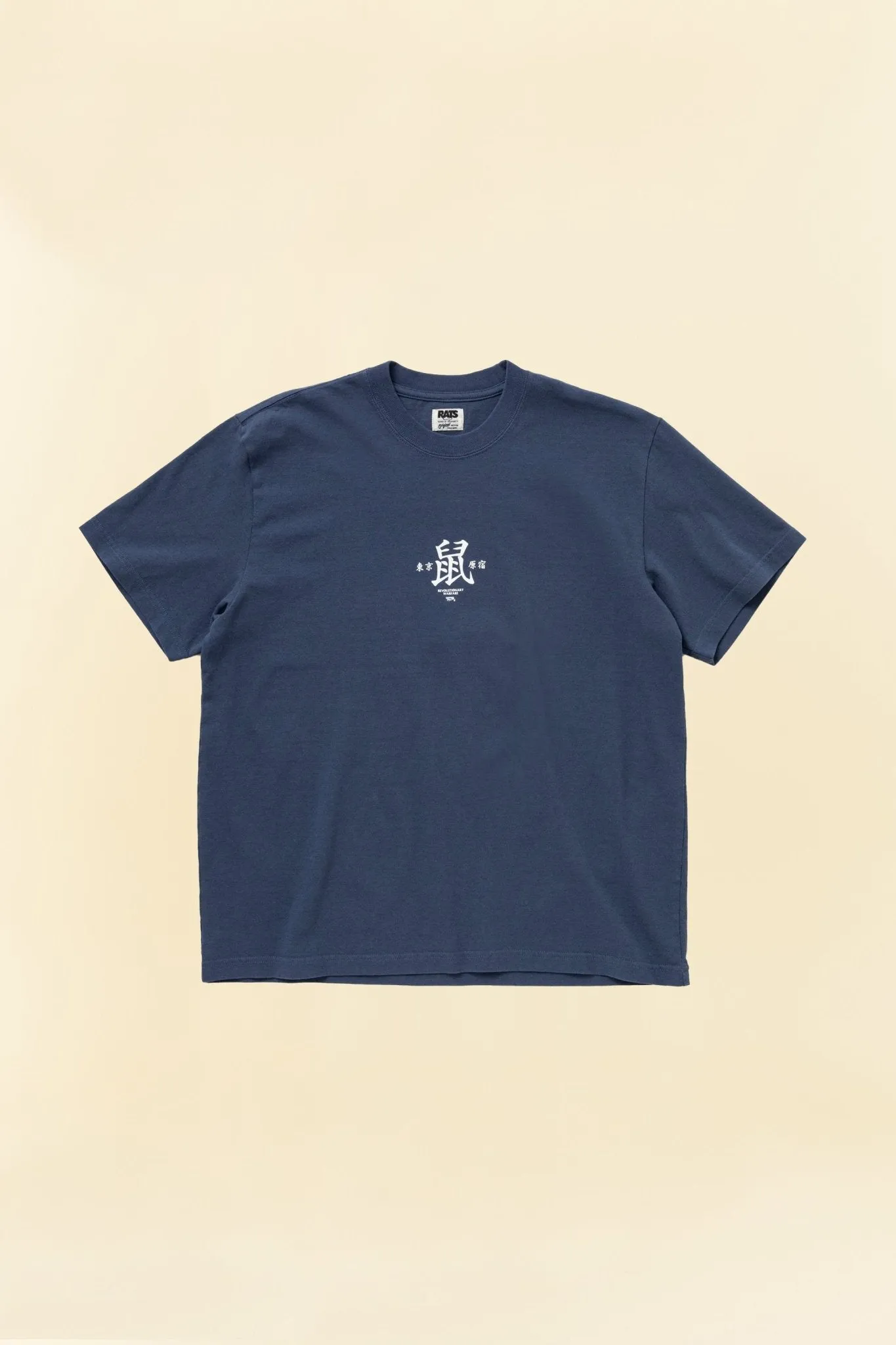 Rats Mouse Short Sleeve Tee - Ash Navy