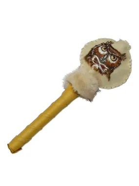 Rawhide Owl Rattle