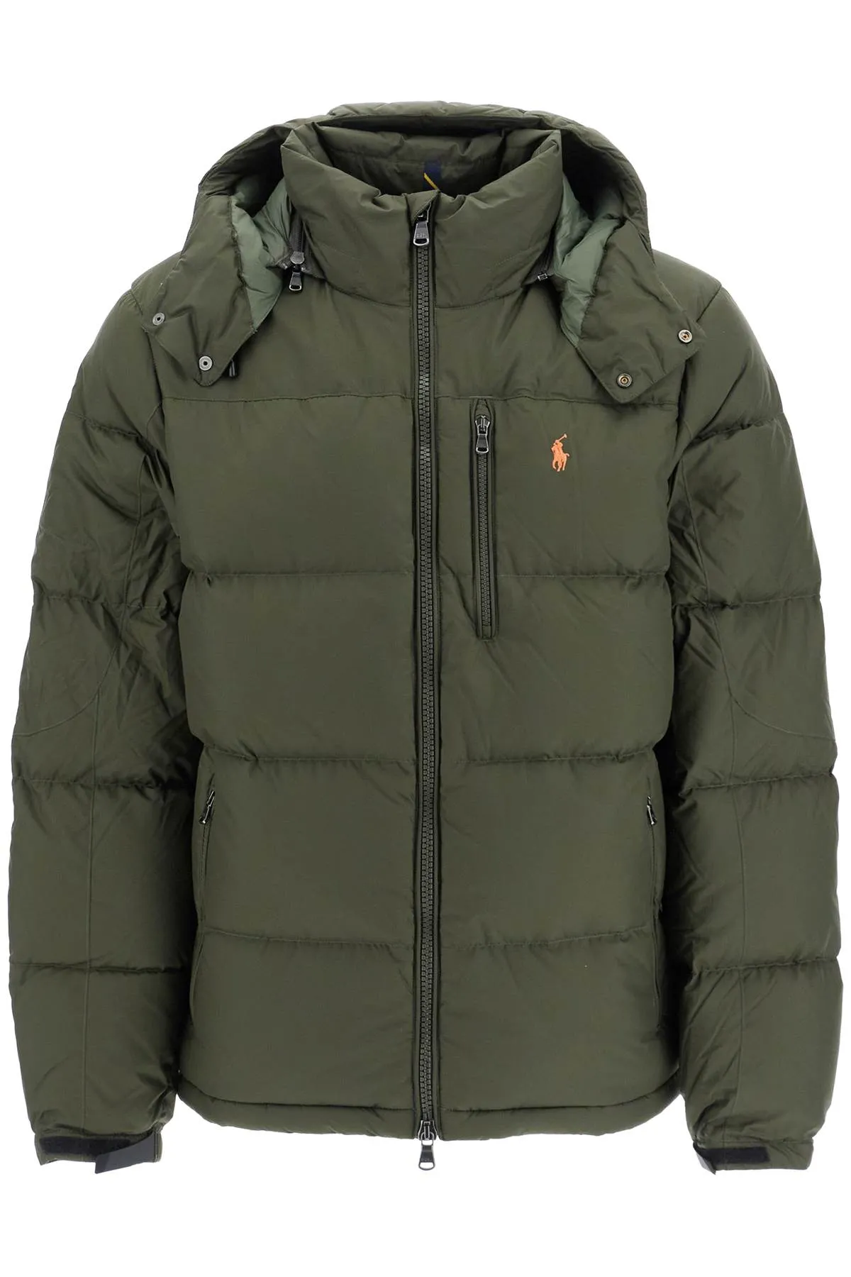 ripstop down jacket with hood