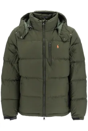 ripstop down jacket with hood