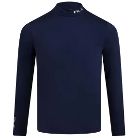 RLX Recycled Peached Airflow Long Sleeve Base Layer French Navy - AW23