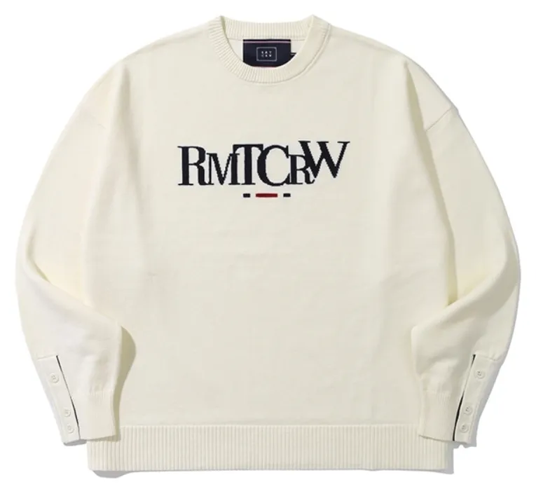 ROMANTIC CROWN  |Crew Neck Unisex Nylon Blended Fabrics Street Style