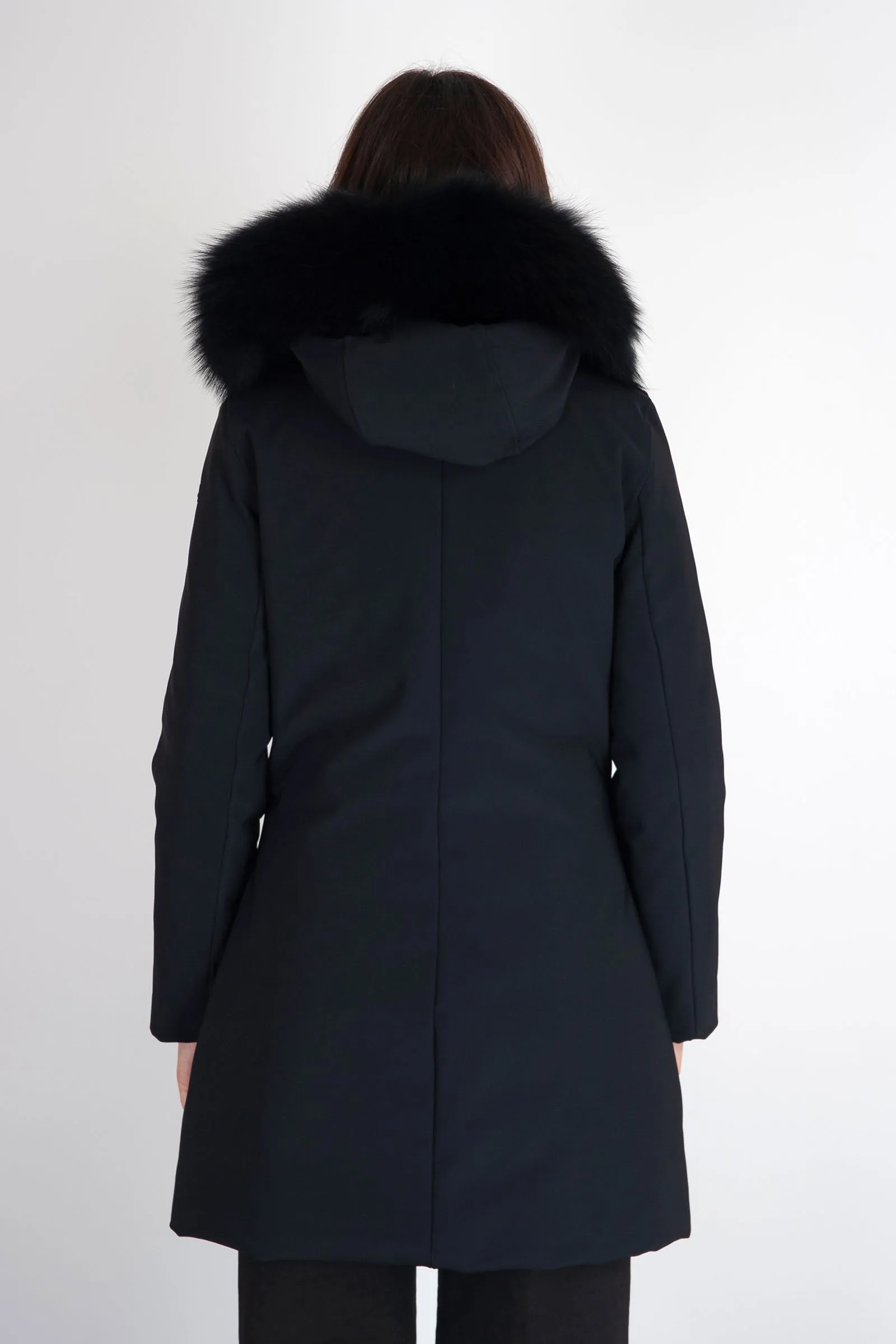 RRD Piumino Winter Long Fur Nero