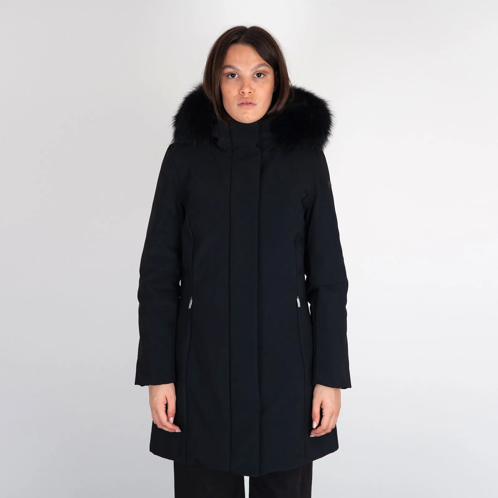 RRD Piumino Winter Long Fur Nero