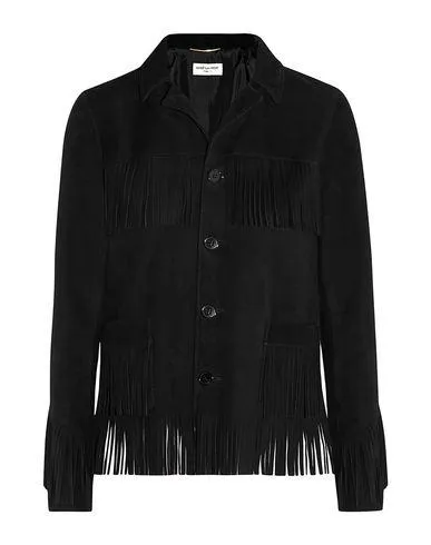 Saint Laurent Women Jacket Black 16 UK