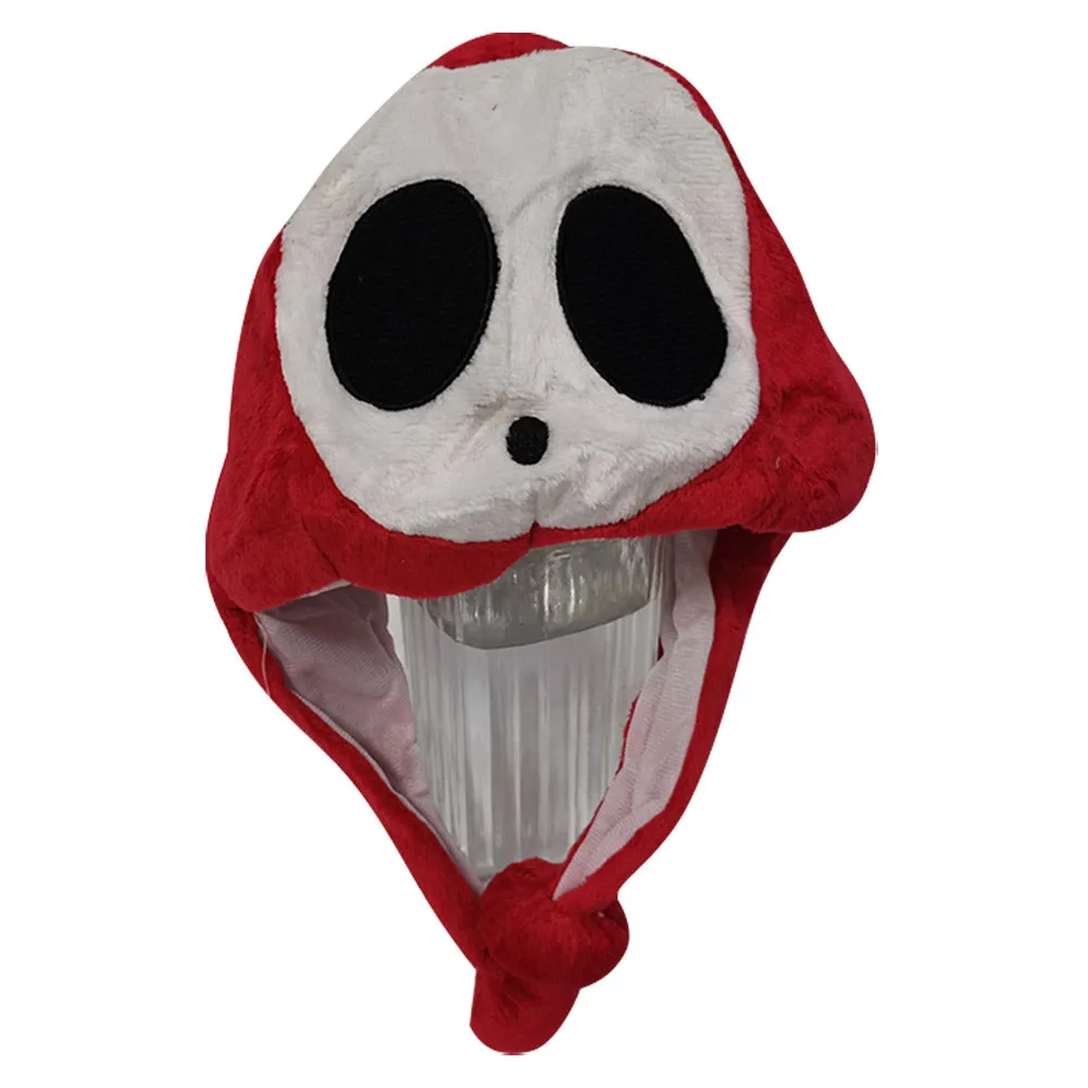 Shy Guy Hat  Cosplay Cap  Halloween Carnival Costume Accessories