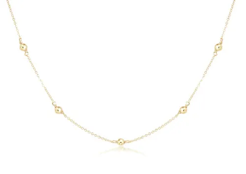 Simplicity Choker Necklace 4mm - Gold