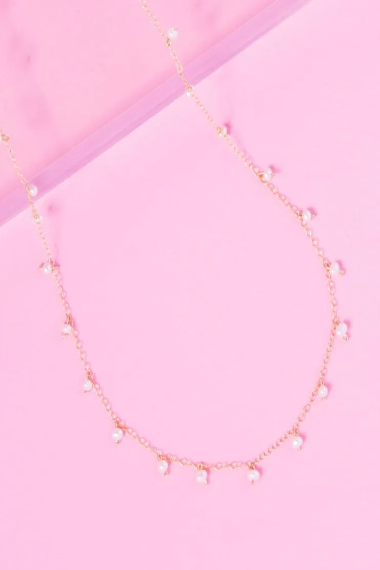 Sputnik 14K Gold Filled Sprinkled Necklace