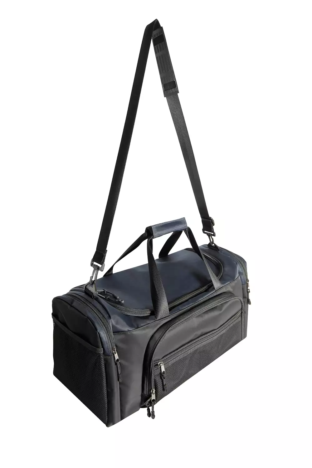 Unisex Vky Sports Gym Sport Travel Weekender Duffel Bag - Black/Navy