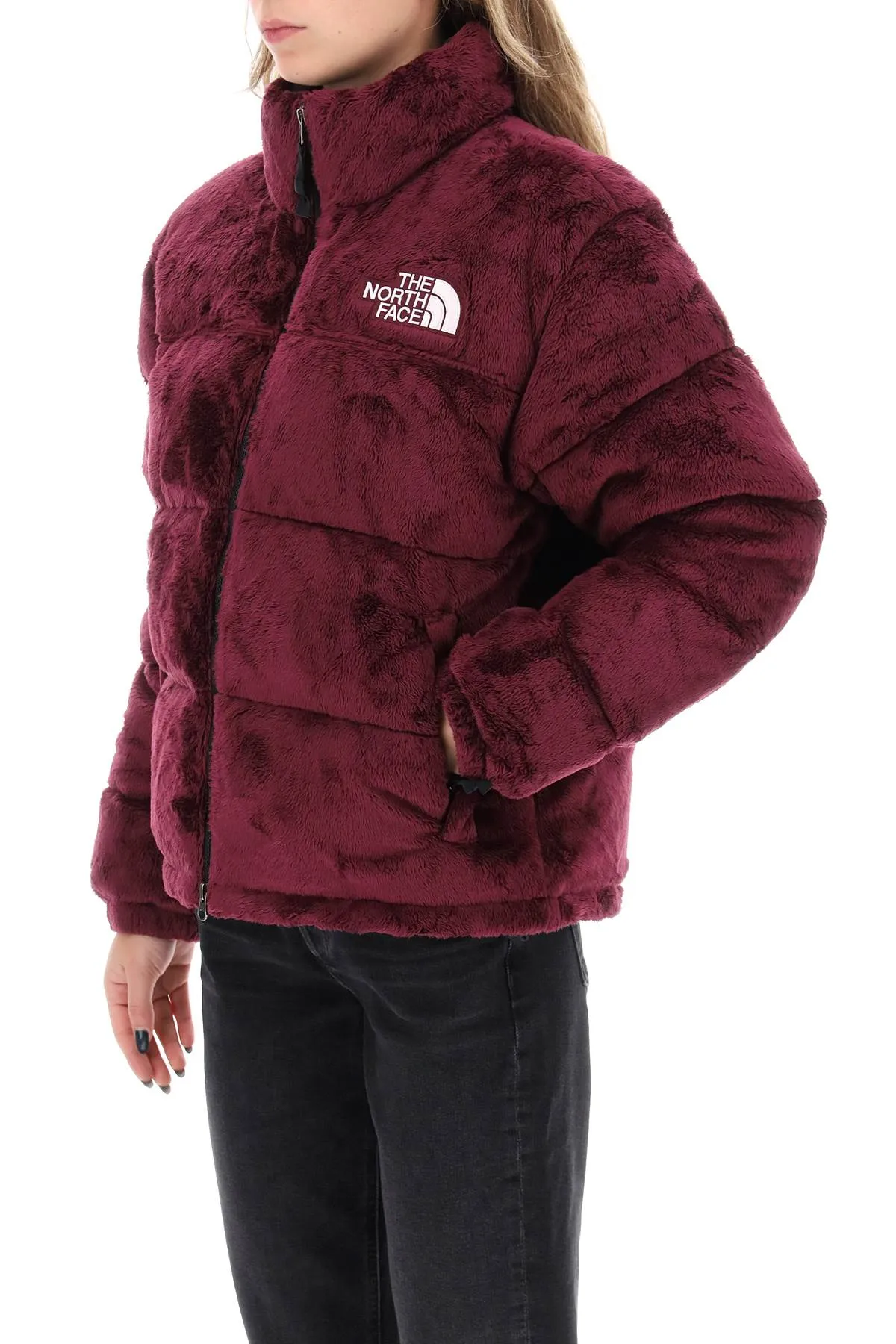 Versa Velour Nuptse Jacket