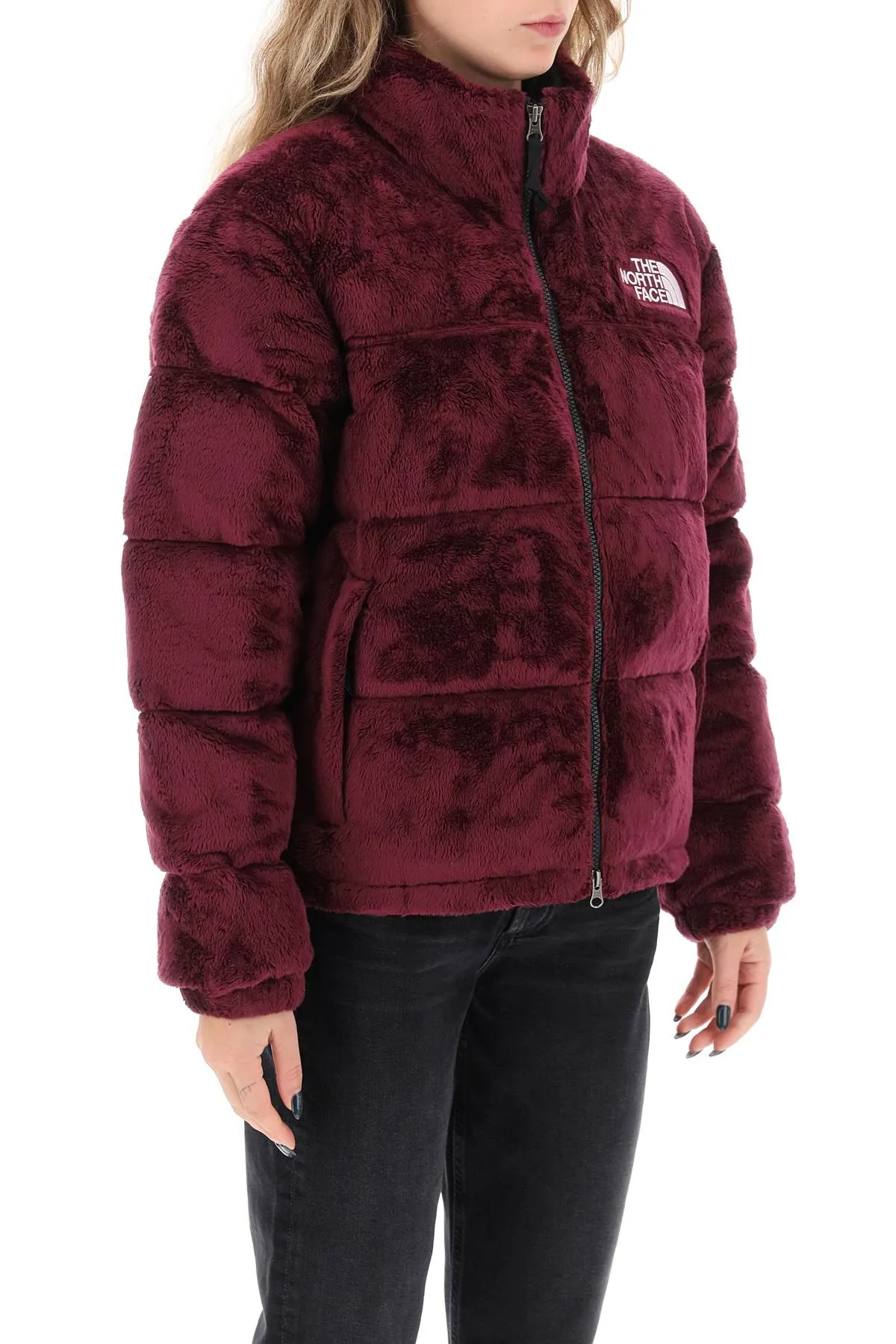 Versa Velour Nuptse Jacket