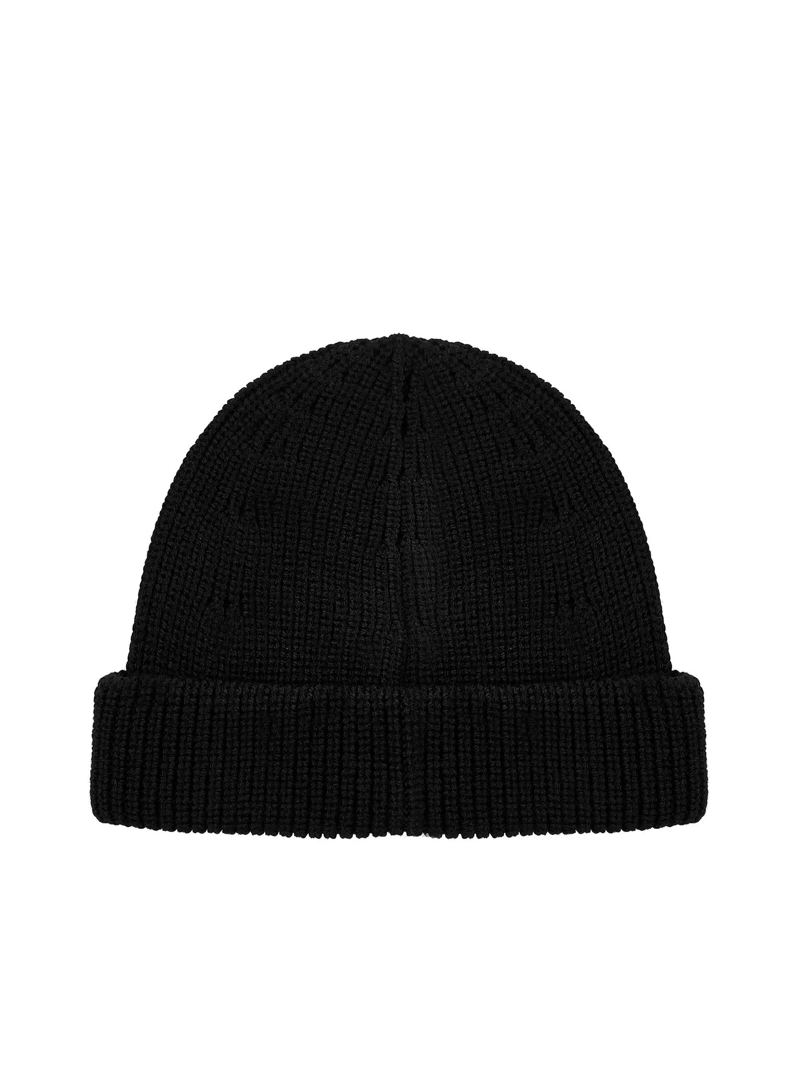 Vetements Logo Embroidered Ribbed Beanie