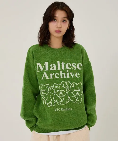 Wai Kei  |Unisex Street Style Long Sleeves Logo Sweaters