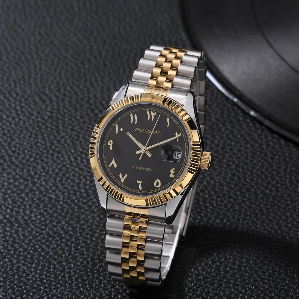 Watches Automatic Arabic Numbers Waterproof Mechanical