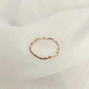 Wavelet Ring 14k Gold Filled RR