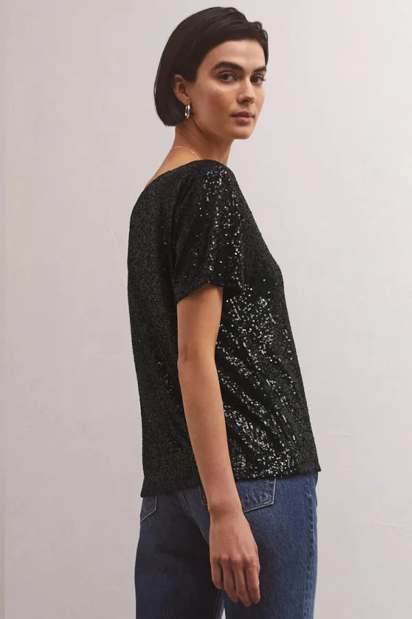 Z Supply Marbella Sequin Top